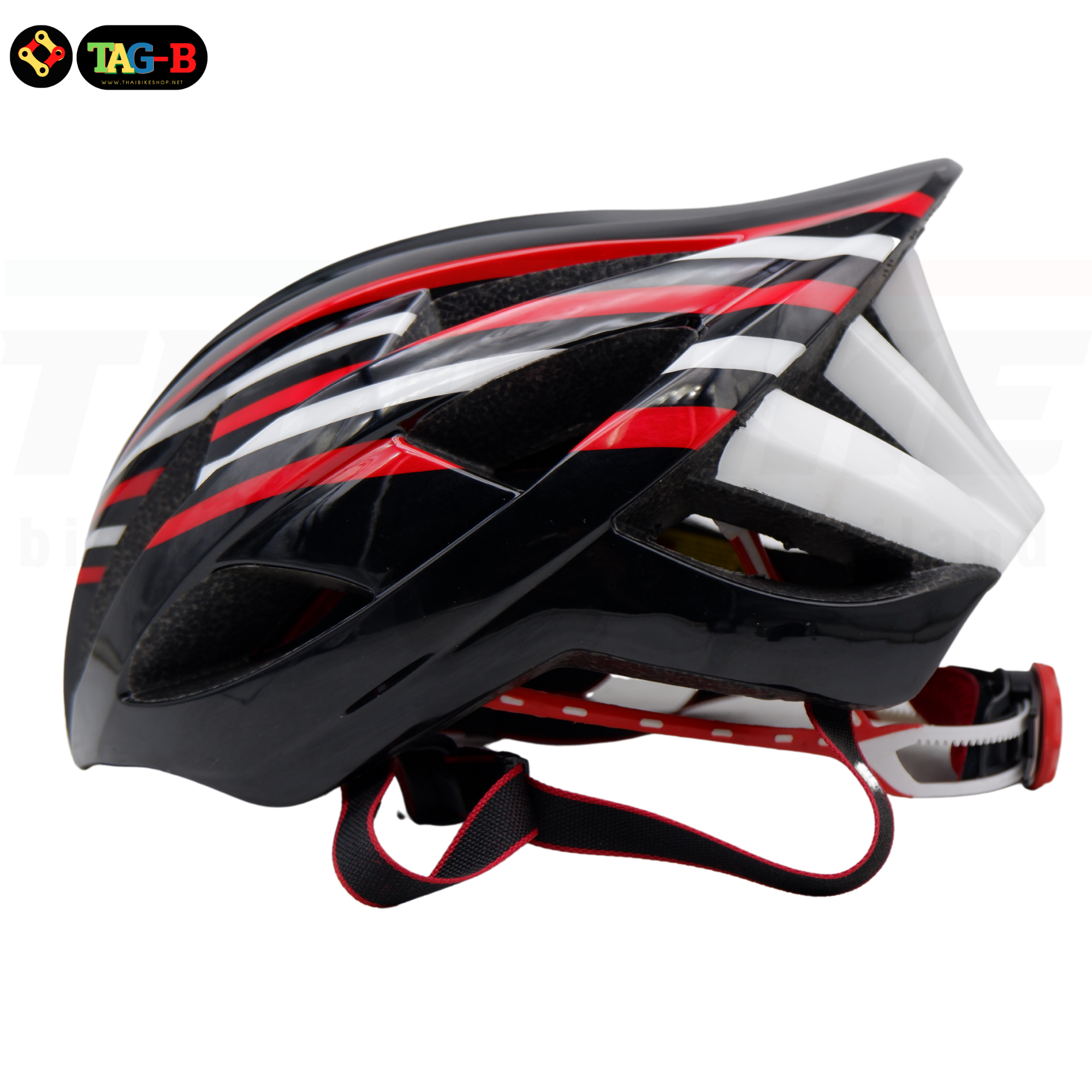 หมวกไฟ หมวกกันน็อคจักรยาน CIGNA รุ่นมีไฟด้านหลัง ชาร์จได้ ไฟสีสลับ