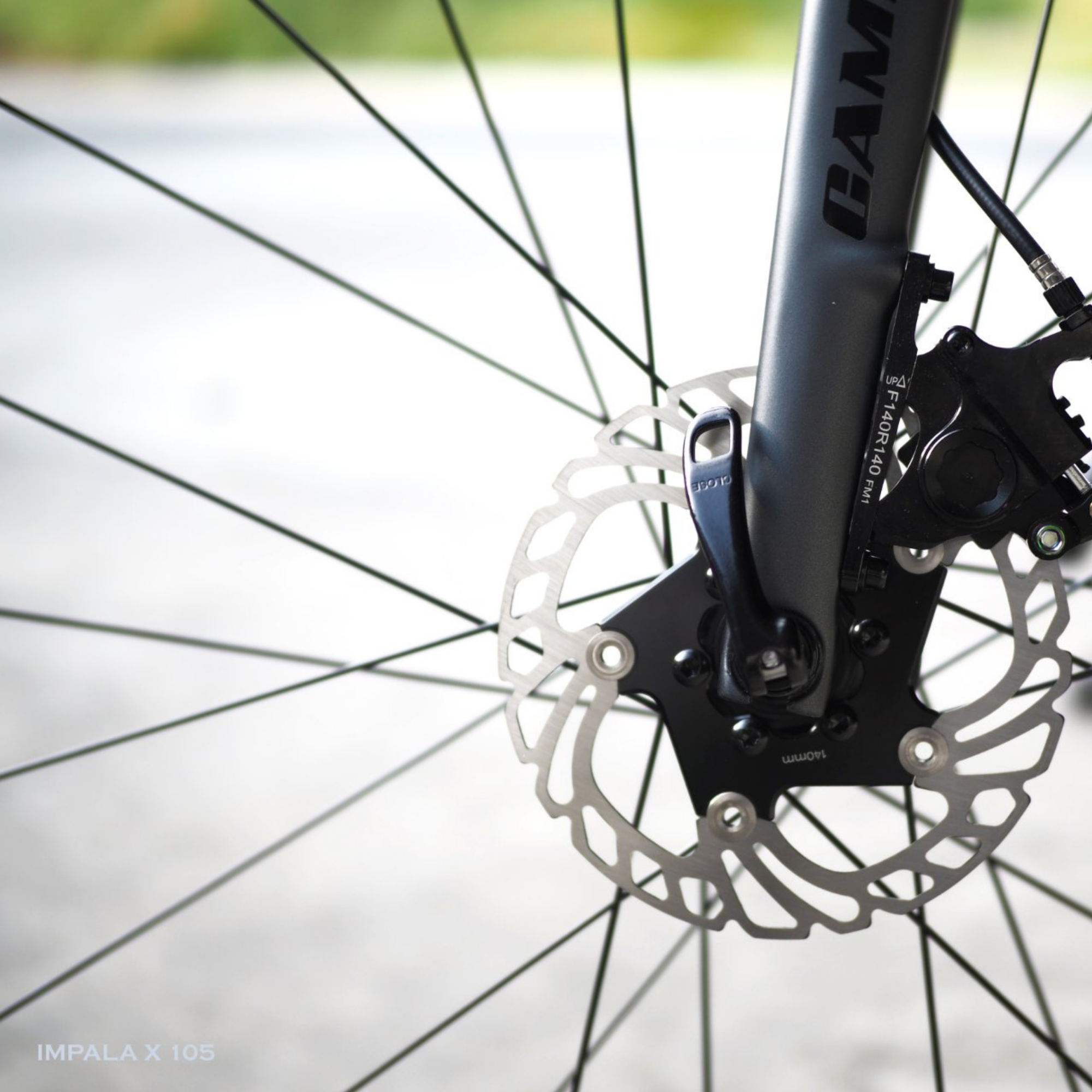จักรยานเสือหมอบดิสก์เบรค CAMP Impala DB 22 sp. SHIMANO 105