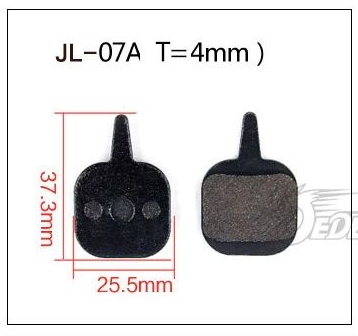 ผ้าเบรคดิสก์ JEDERLO ceramic bicycle brake caliper pads common for SHIMANO ZOOM ผ้าเบรคจักรยาน แผ่นยางเบรค