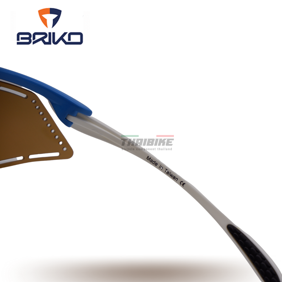 แว่นตากันแดดปั่นจักรยาน BRIKO ENDURE PRO TEAM 2 LENSES (Made in Taiwan)