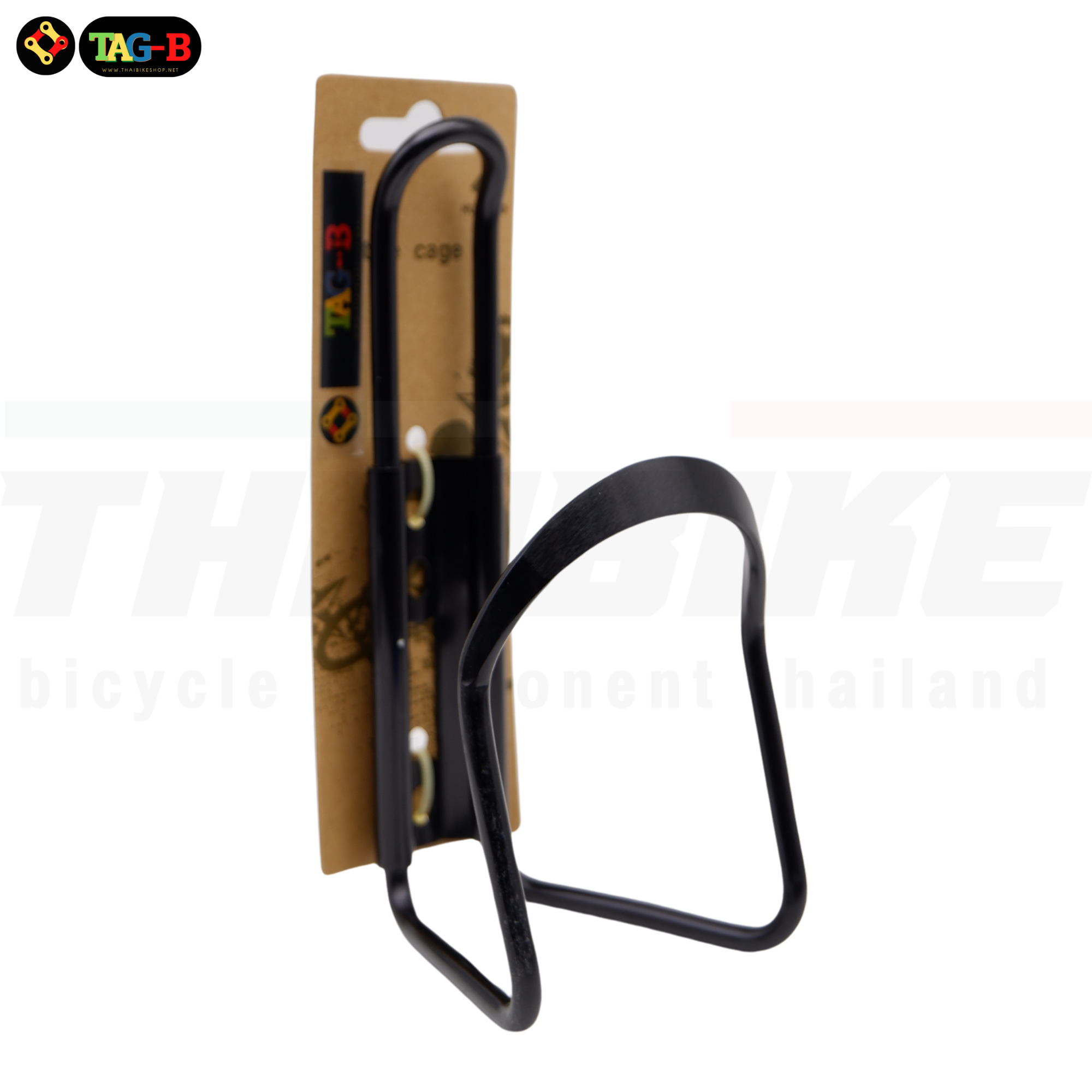 ขาขวดน้ำจักรยานแบบอลูมิเนียมหนาพิเศษ TAG-B มีแพคกิ้ง+น็อตขาขวดน้ำ