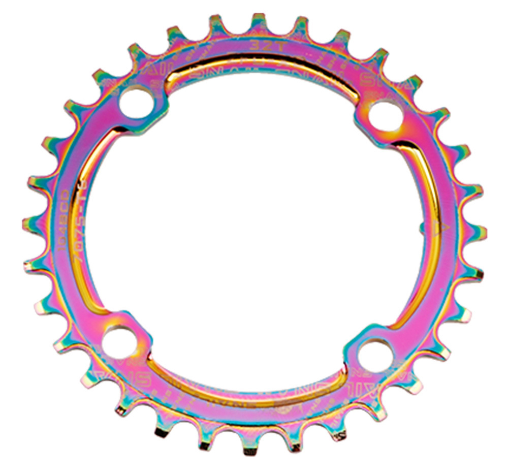 ใบจานจักรยาน สำหรับจานชั้นเดียว SNAIL Chainring 104 BCD 32T 34T 36T 38T