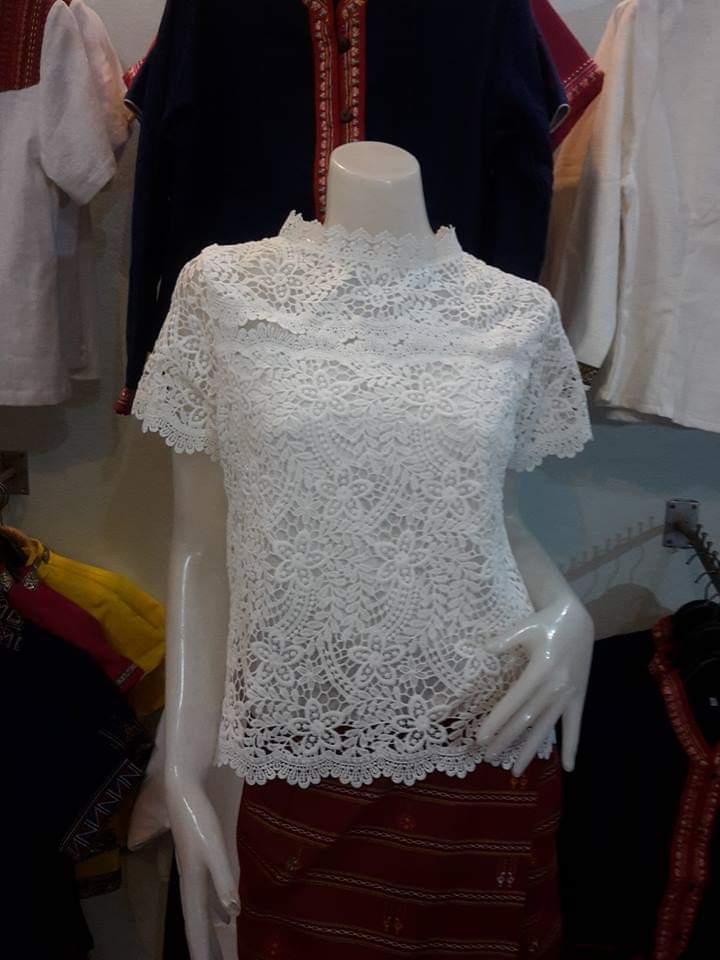 เสื้อเสื้อลูกไม้สไตน์เกาหลี #เสื้อลูกไม้แขนสั้น #เสื้อลูกไม้วัยรุ่น #เสื้อทำงานลูกไม้ เสื้อลูกไม้ใส่กับผ้าถุง เสื้อลูกไม้ใส่กับผ้าซิ่น