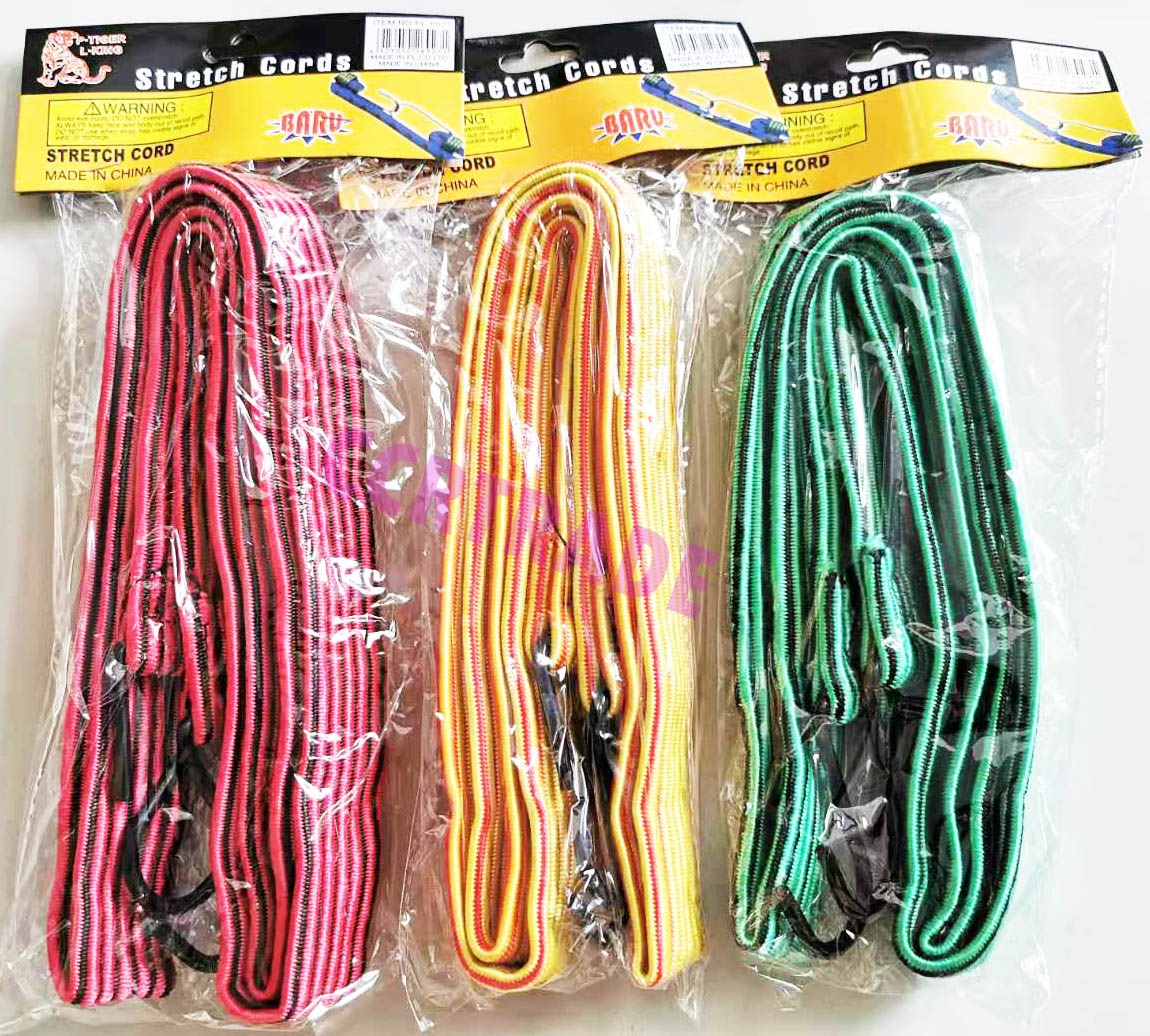 สายรัดของรถกะบะสีสด 1.5 ม.ถุง 25.5 ซม.(เส้นหนา)