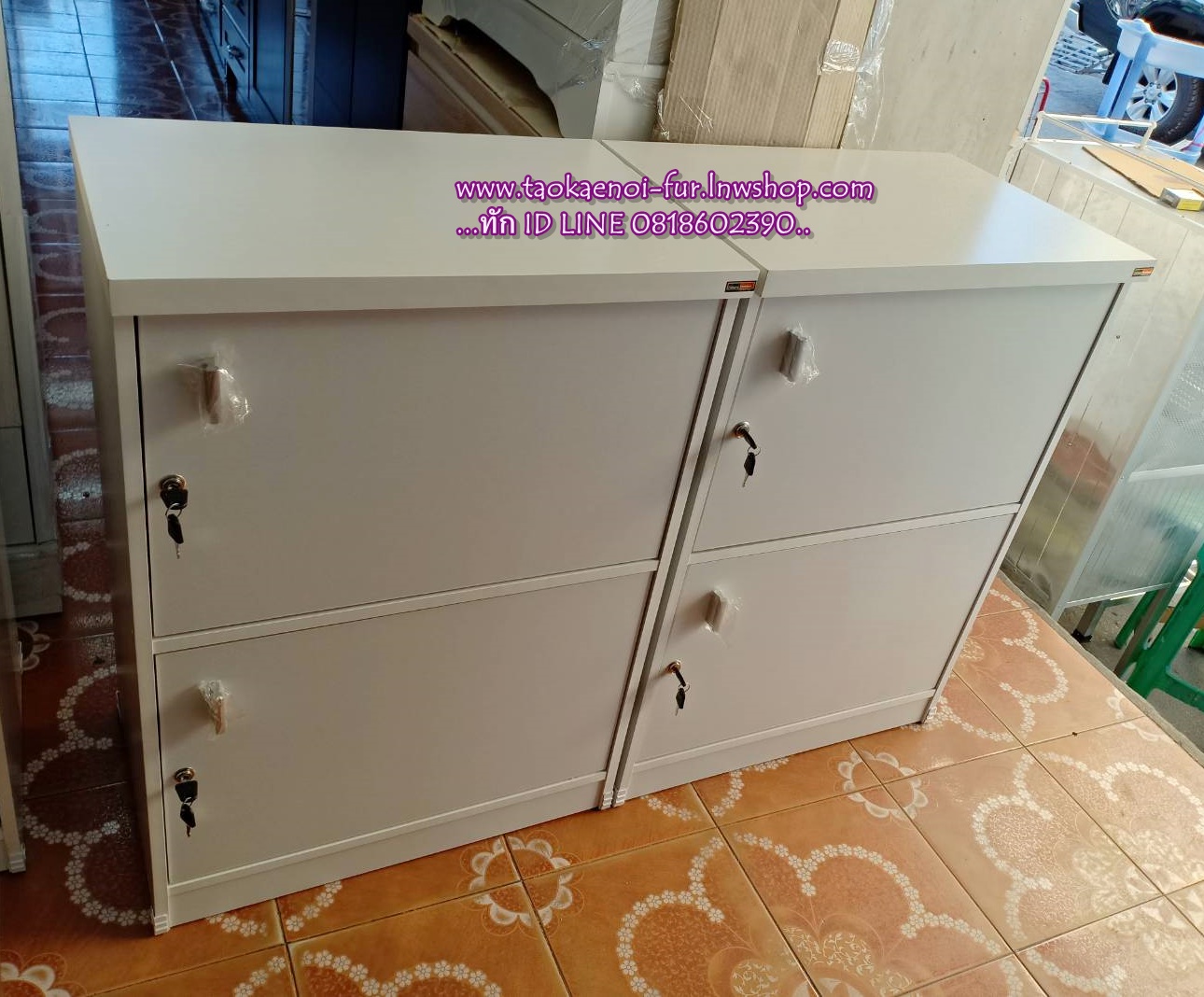 WM-306 ตู้ล็อกเกอร์ 2 ชั้น