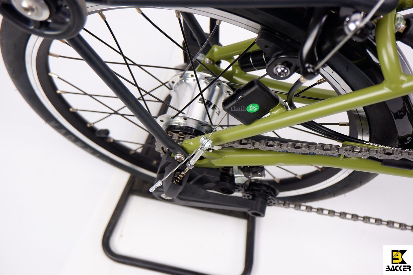 จักรยานพับ BACKER รุ่น Gravity-X รุ่น 6 สปีด แฮนด์ตรง