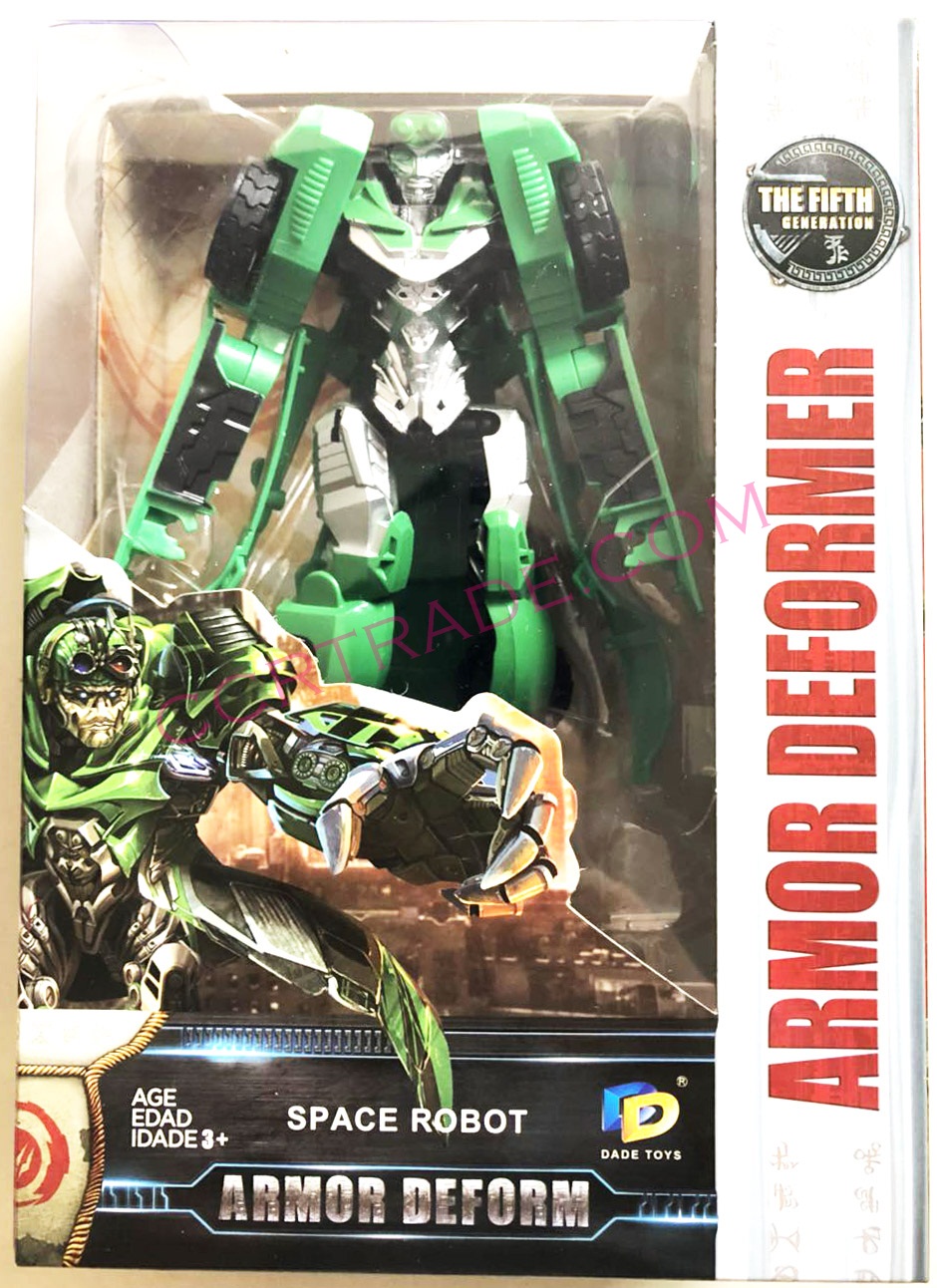 หุ่นยนต์สีสดแปลงร่างกล่องใหญ่ 18x24.5 ซม.(1x3)