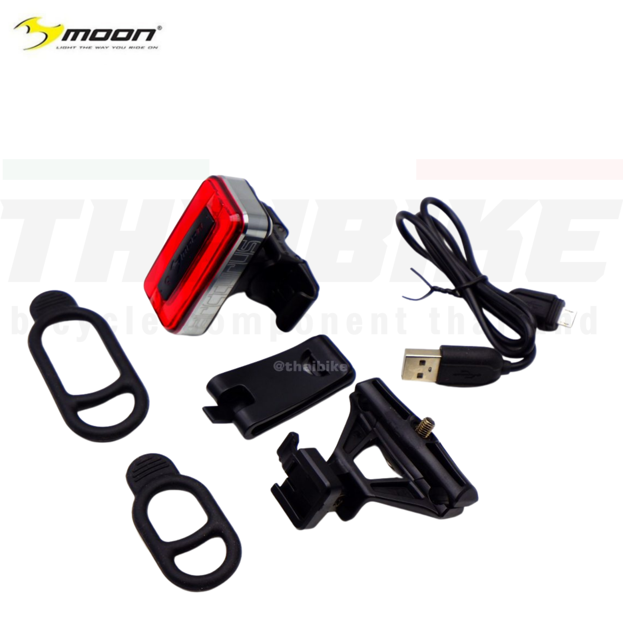 ไฟท้ายจักรยานของแท้ งานไต้หวัน MOON ARCTURUS AUTO PRO