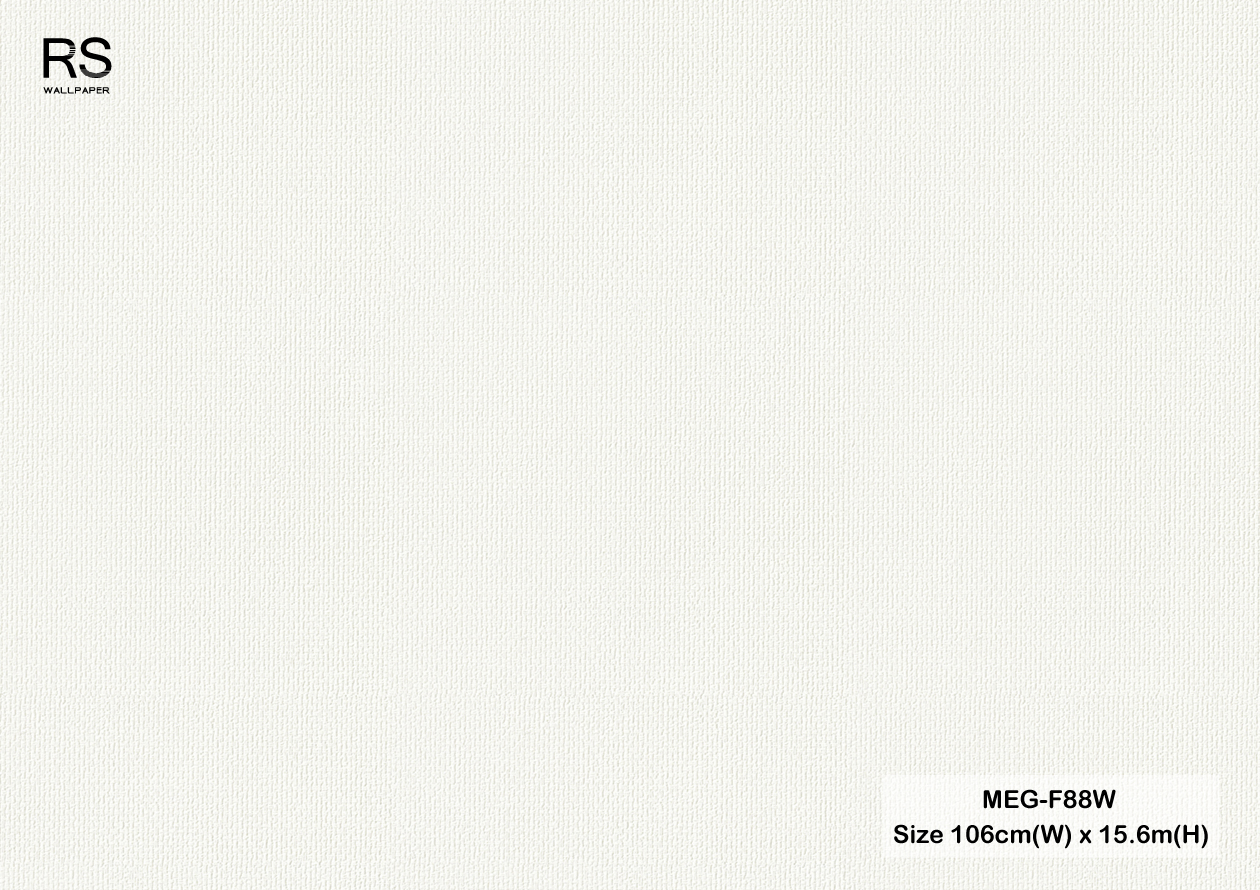 วอลเปเปอร์ สีขาวอมเทาอ่อน MEG-F88W
