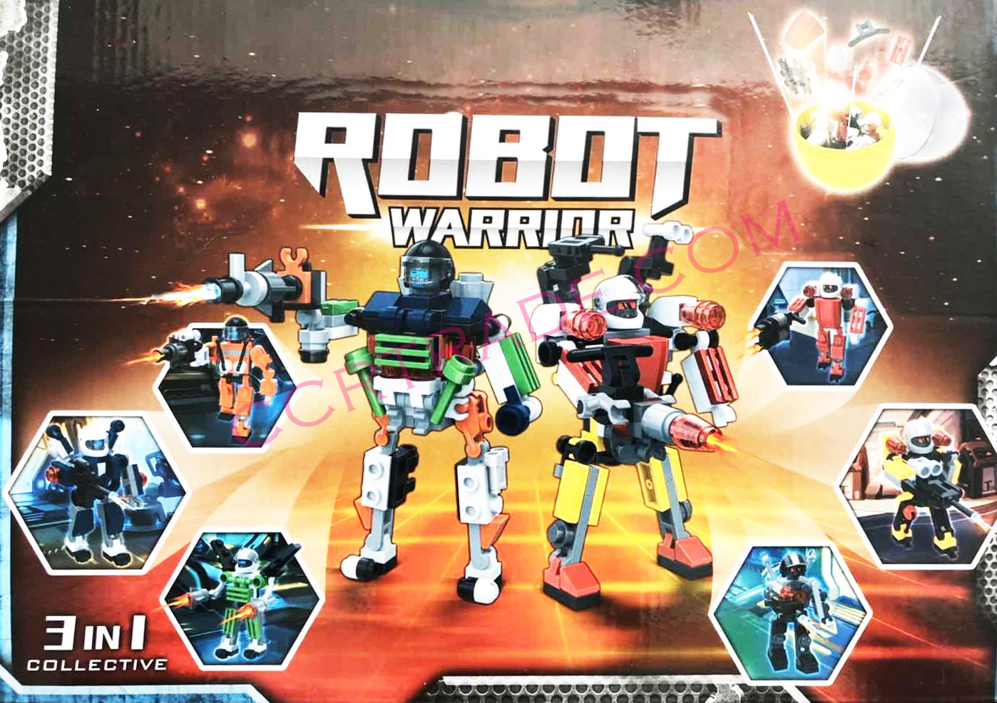 ไข่เลโก้ชุดหุ่นยนต์อวกาศกล่อง 28 ซม.