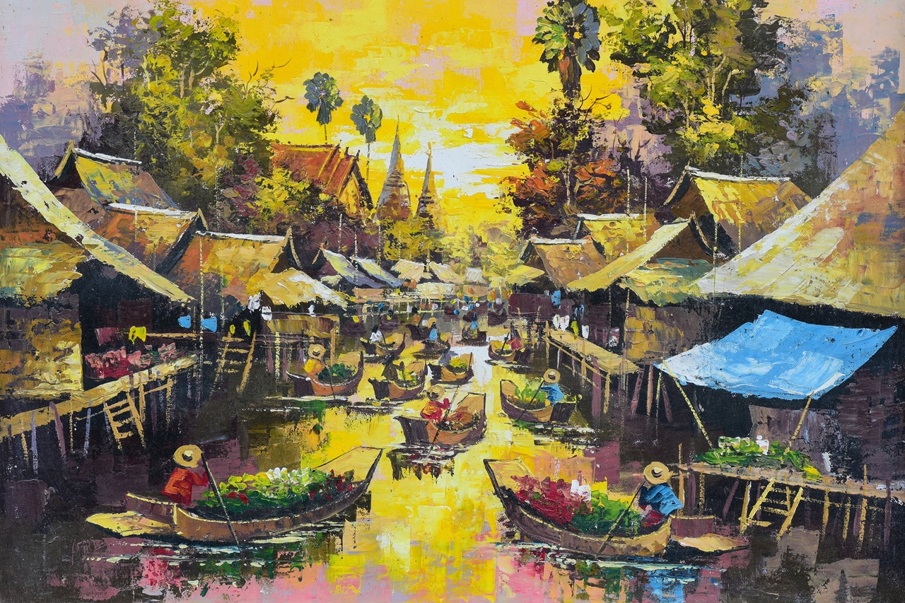 วอลเปเปอร์ ภาพสีน้ำมัน SS0145