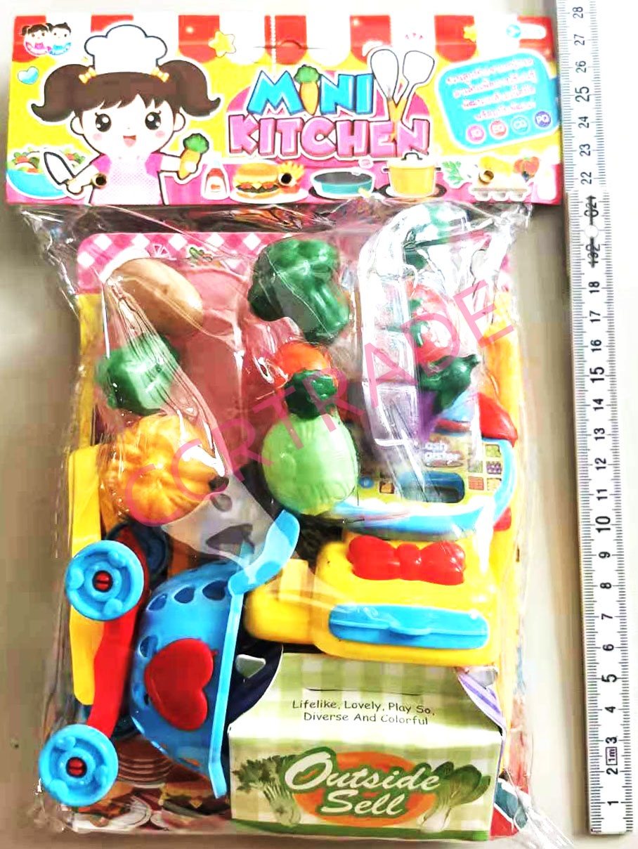 เซ็ทร้านอาหาร+แคชเชียร์ถุง PVC 19x30 ซม.(1x3)