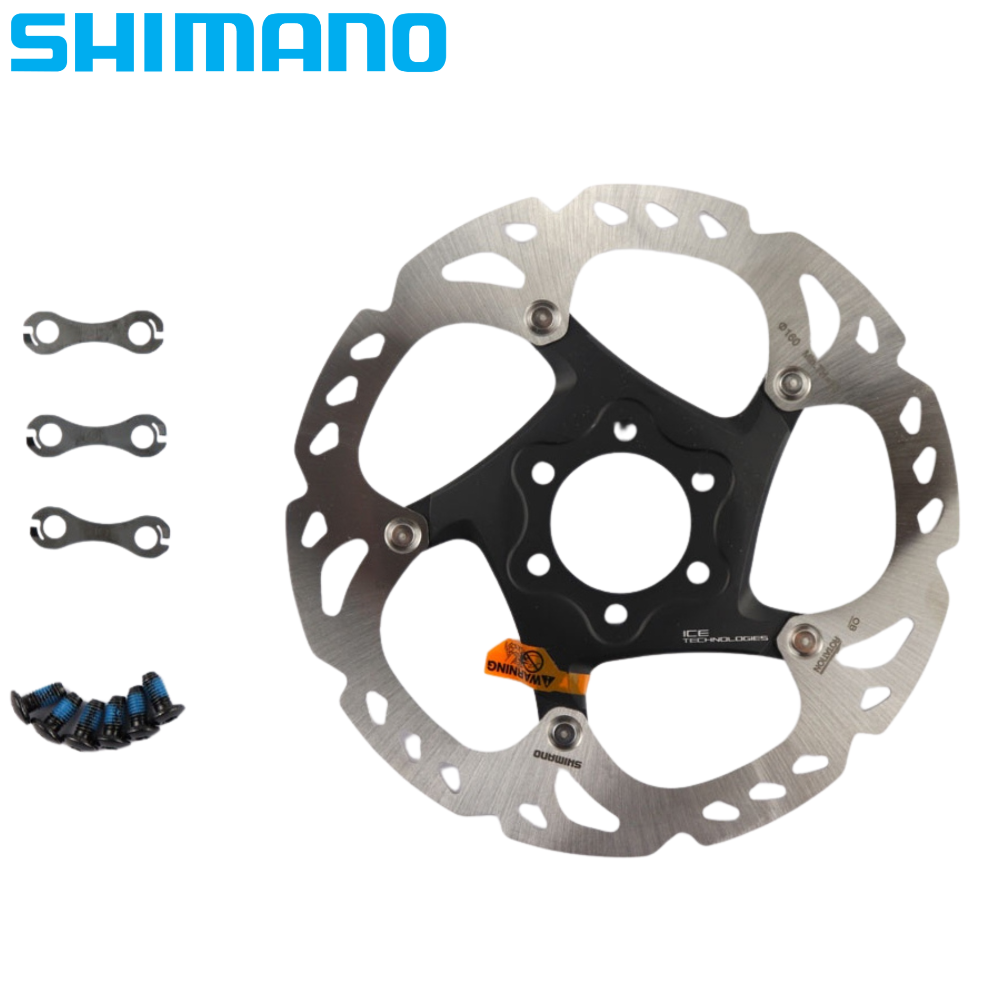 ใบดิสเบรคจักรยาน Shimano Deore XT SM-RT86 Disc 6-Hole