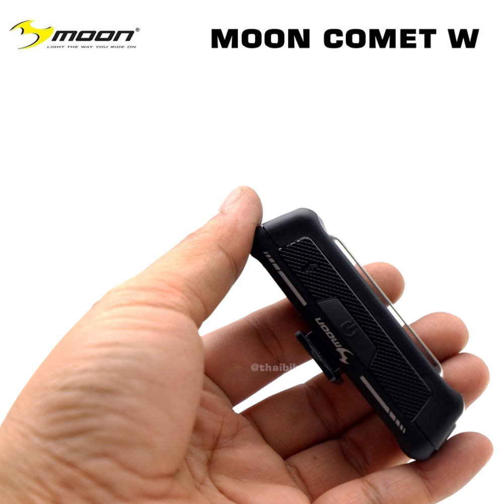 !! แท้ ไฟจักรยาน MOON COMET W usb rechargeable light 100LM ไฟสีขาว