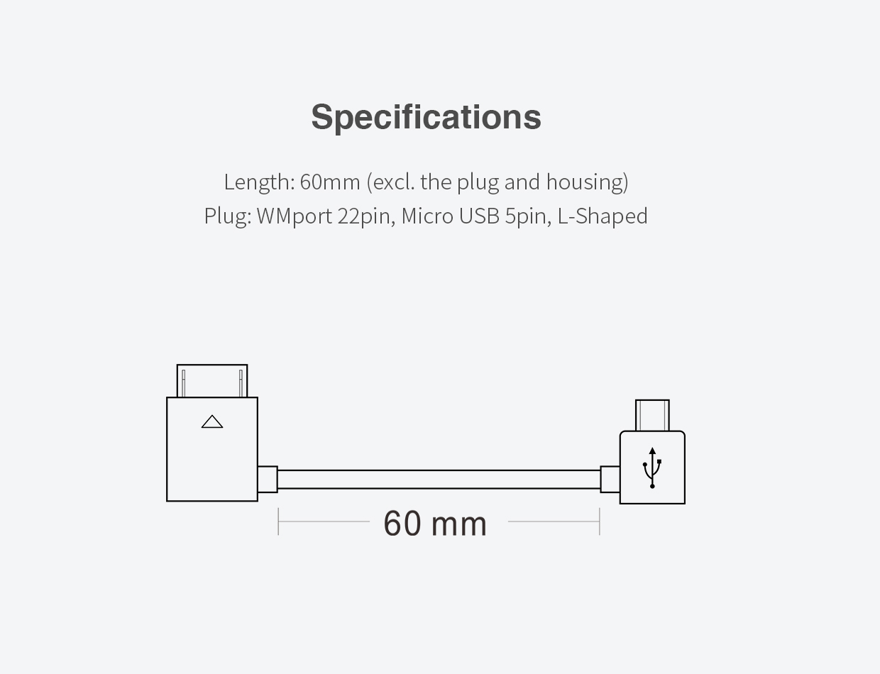 ขาย FiiO L27 สาย WMport to Micro USB Digital Audio