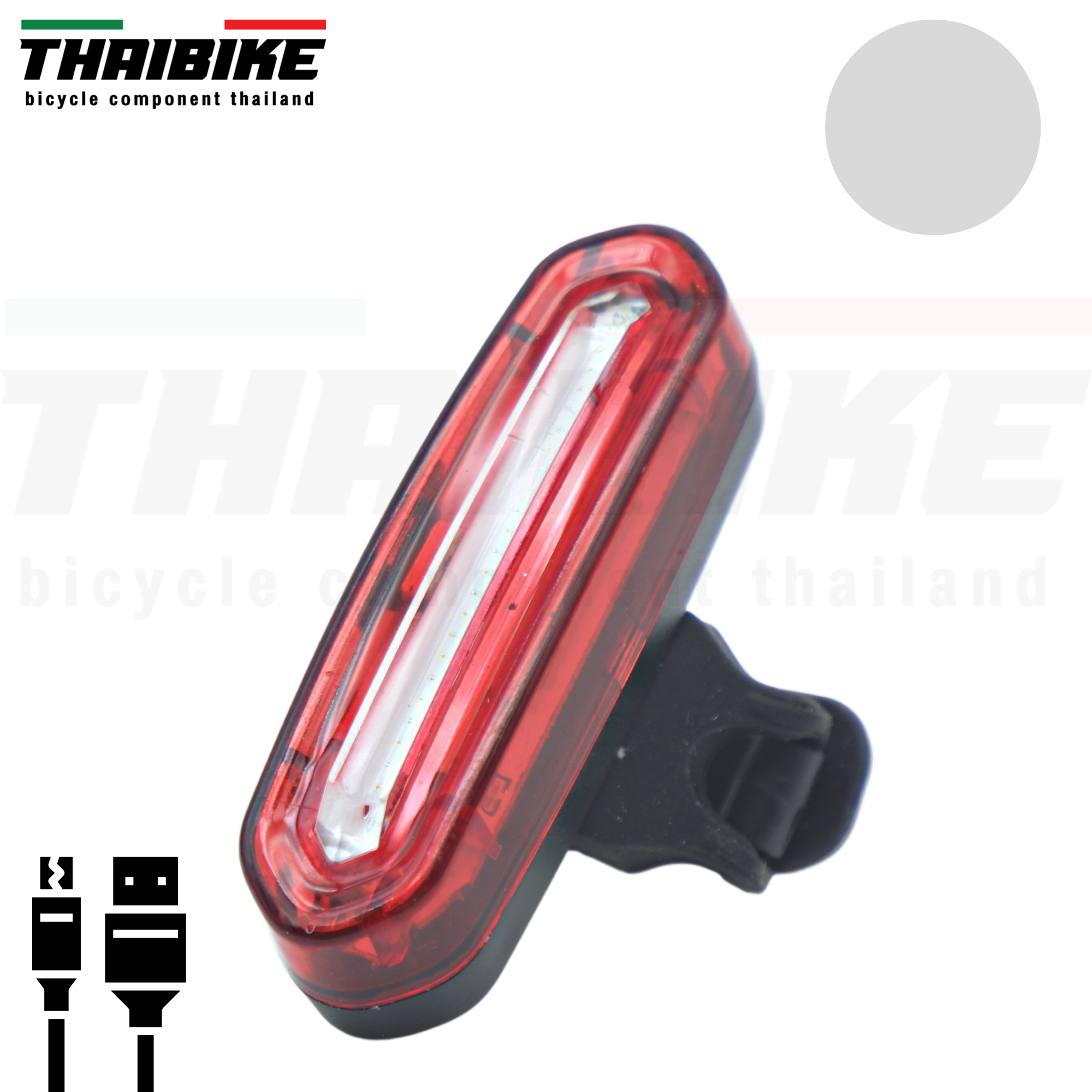 ไฟท้ายจักรยานชาร์จ USB AQY HYD-1860 AQY-096 รุ่น NQY