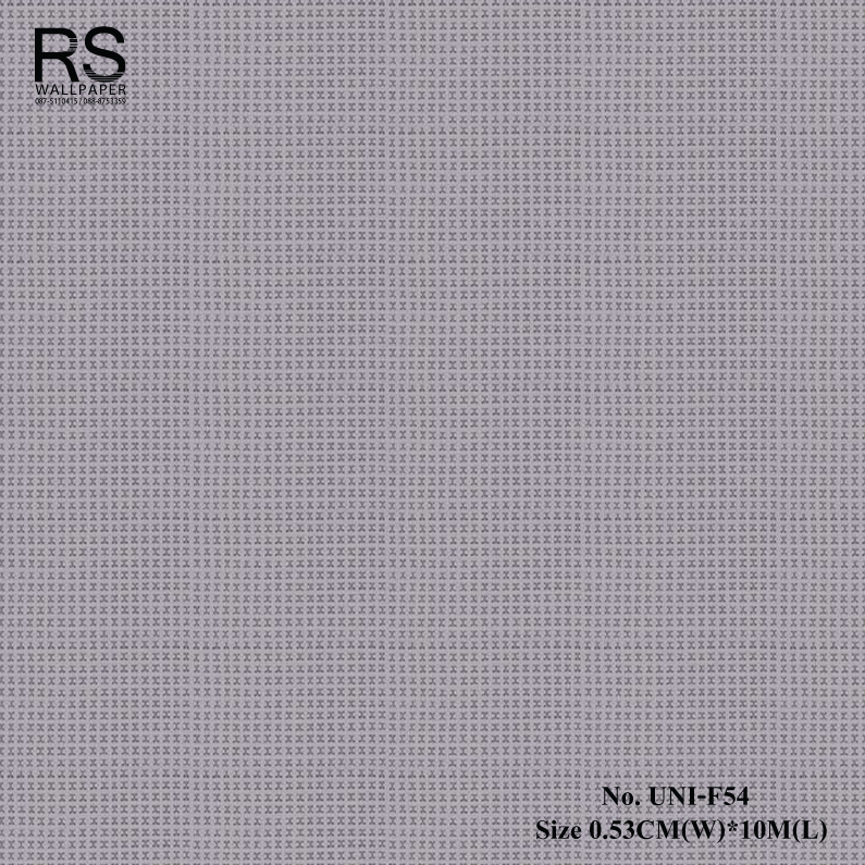 วอลเปเปอร์ติดผนัง มีเทกเจอร์ โทนสีน้ำตาล UNI-F54