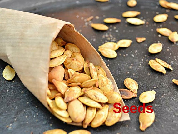 100 กรัม 590 เมล็ด Japanese Pumpkin Orange