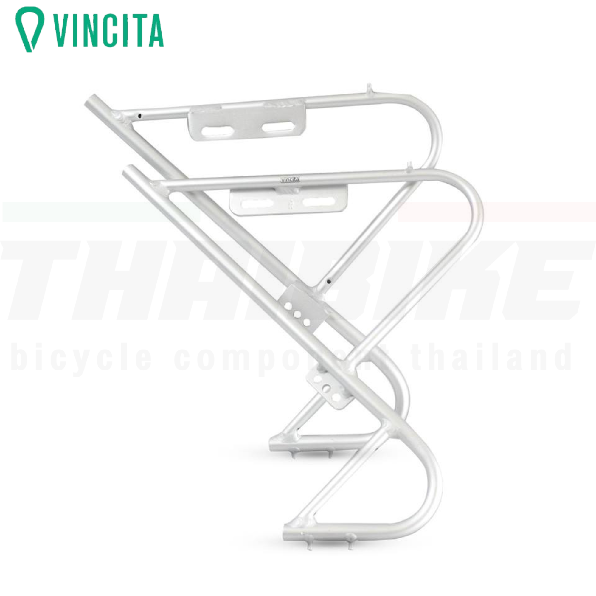 ตะแกรงหน้าจักรยาน จับข้างตะเกียบ VINCITA C013 LOW RIDER BIKE CARRIER