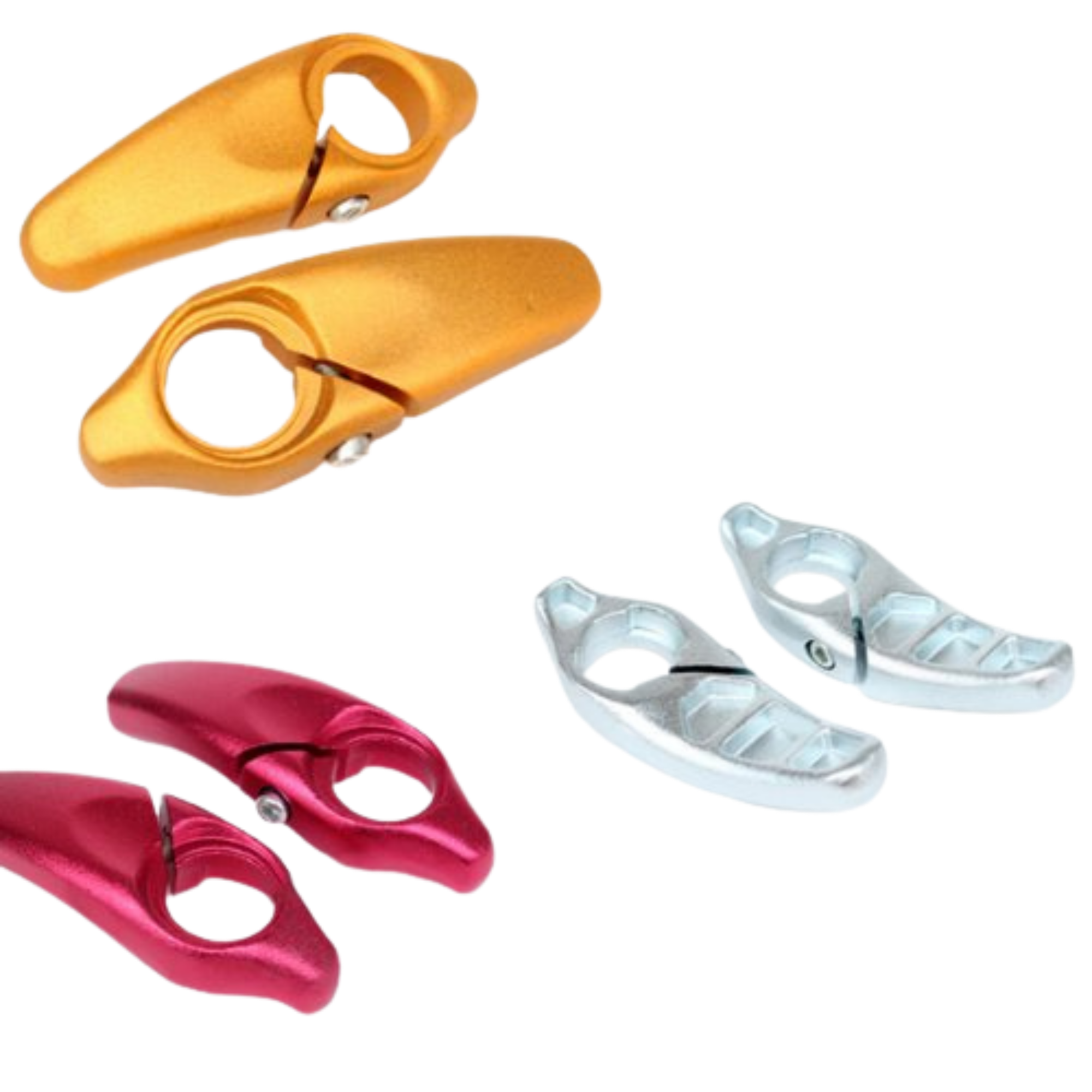 บาร์เอนติดจักรยานแบบ อลูมิเนียม TB3 Ergonomics Aluminum Alloy