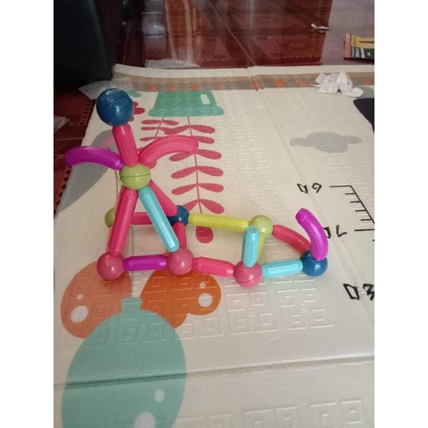 ตัวต่อแม่เหล็ก DIY ตัวต่อ 42 ชิ้น ♥️ค่าส่งถูก♥️ส่งไว พร้อมส่งจาก กทม ‼️