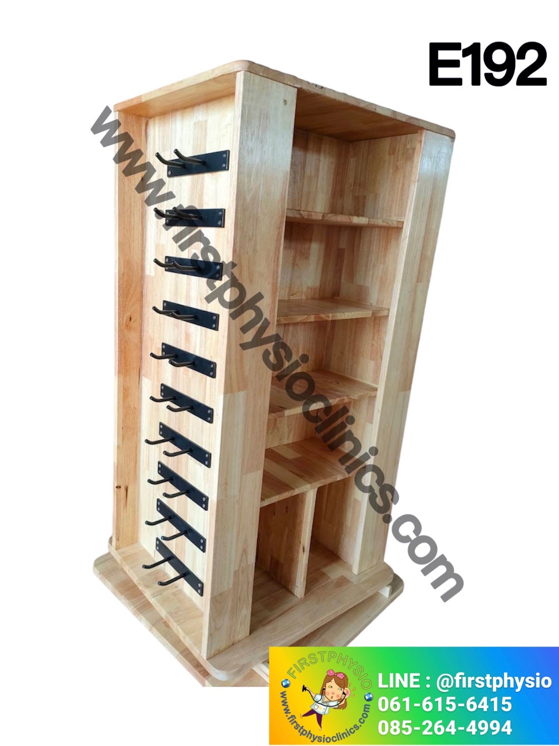 รถเก็บน้ำหนักแบบไม้พร้อมลูกน้ำหนัก และถุงทรายถ่วงน้ำหนัก/E192