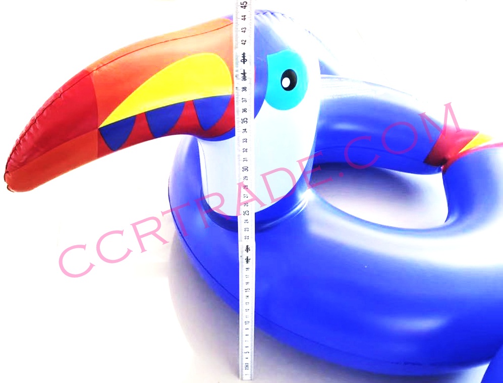 ห่วงยางสอดขาจัมโบ้ 74 ซม. (ลายนกเงือก)(1x3)