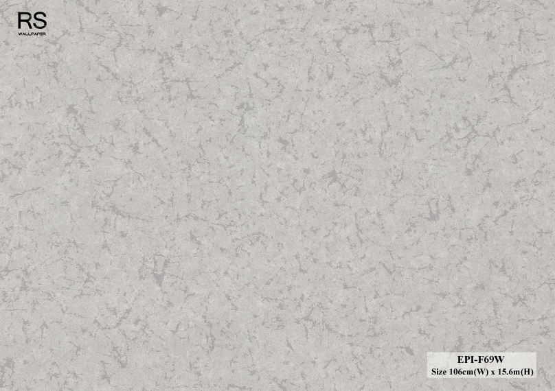 วอลเปเปอร์ปูนเปลือย สีเทา EPI-F69W