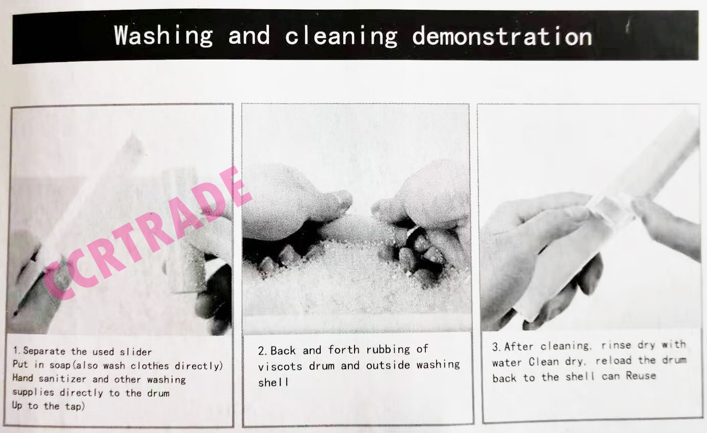 ลูกกลิ้งเก็บขนพกพา 50 ชั้นแผง 25.5 ซม.