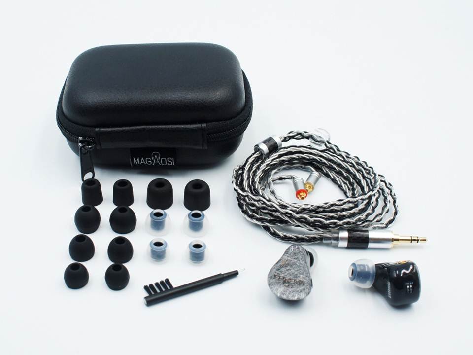 ขาย MAGAOSI DQ4 หูฟัง 4ไดร์เวอร์ (2BA+2DD) ถอดสายได้ ปรับแต่งโทนเสียงได้