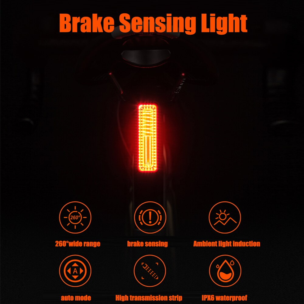 ไฟท้ายจักรยาน Magicshine Smart Bicycle Auto Brake Sensing Light SEEMEE 30 100 180