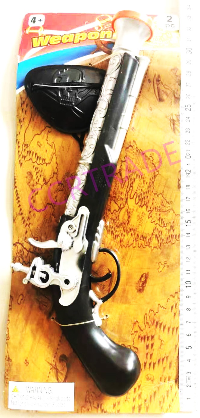 ปืนโจรสลัด มีเสียง+ที่ปิดตาแผง 34 ซม.