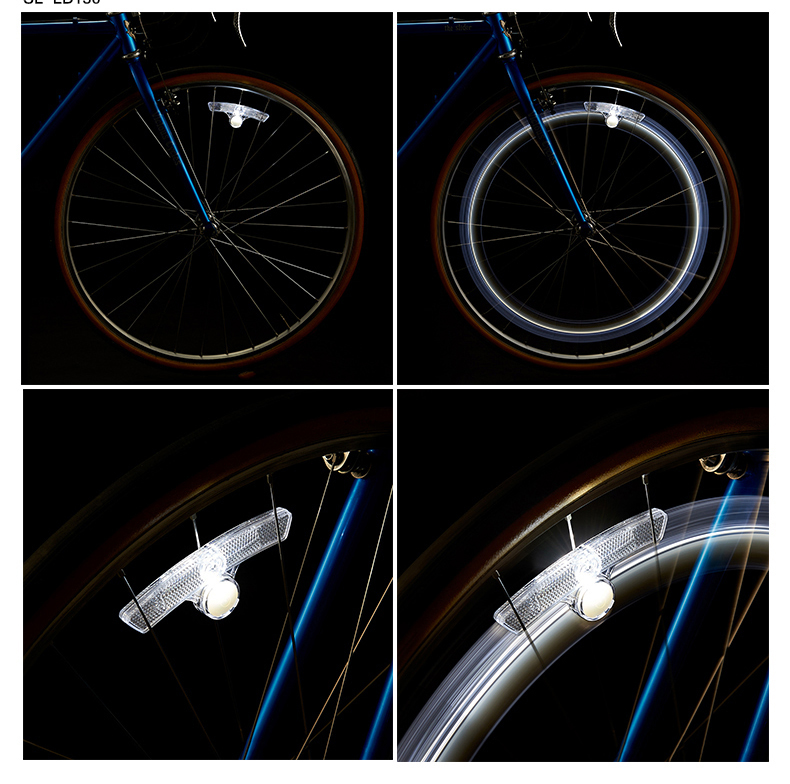 ไฟทับทิมติดซี่จักรยาน CATEYE ORBIT2 SL-LD150 สีขาว