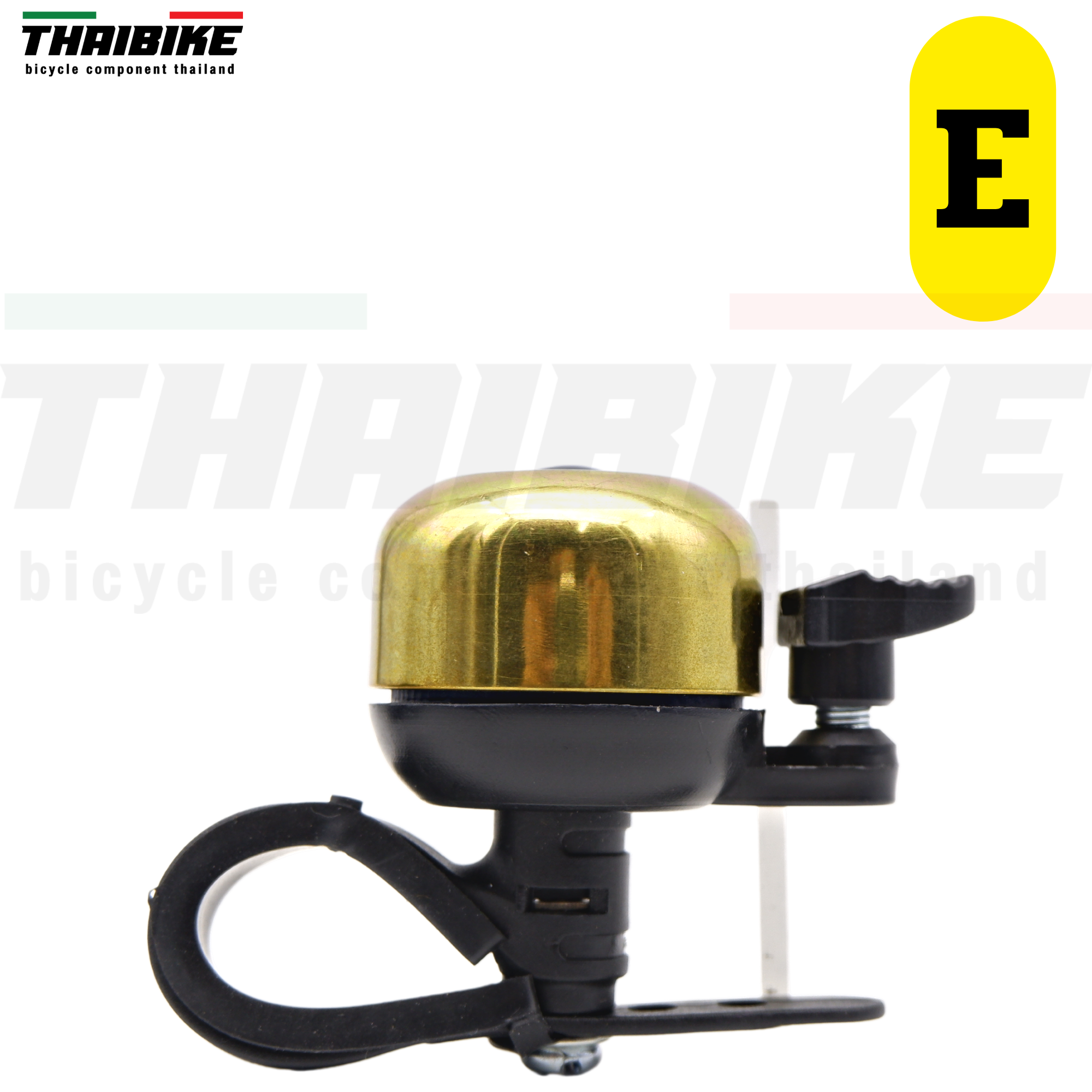 กระดิ่งทองเหลืองติดจักรยาน A B C D E กระดิ่ง กริ่งจักรยาน