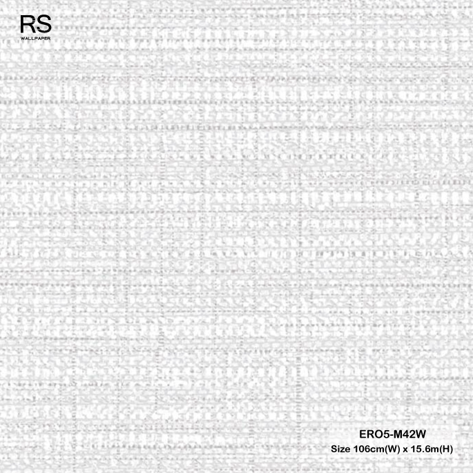 วอลเปเปอร์ลายผ้าสีครีม ERO5-M42W