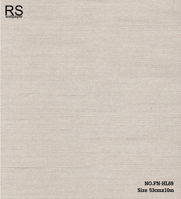 วอลเปเปอร์ เทกเจอร์ลายผ้า สีน้ำตาลอ่อน FN-HL69