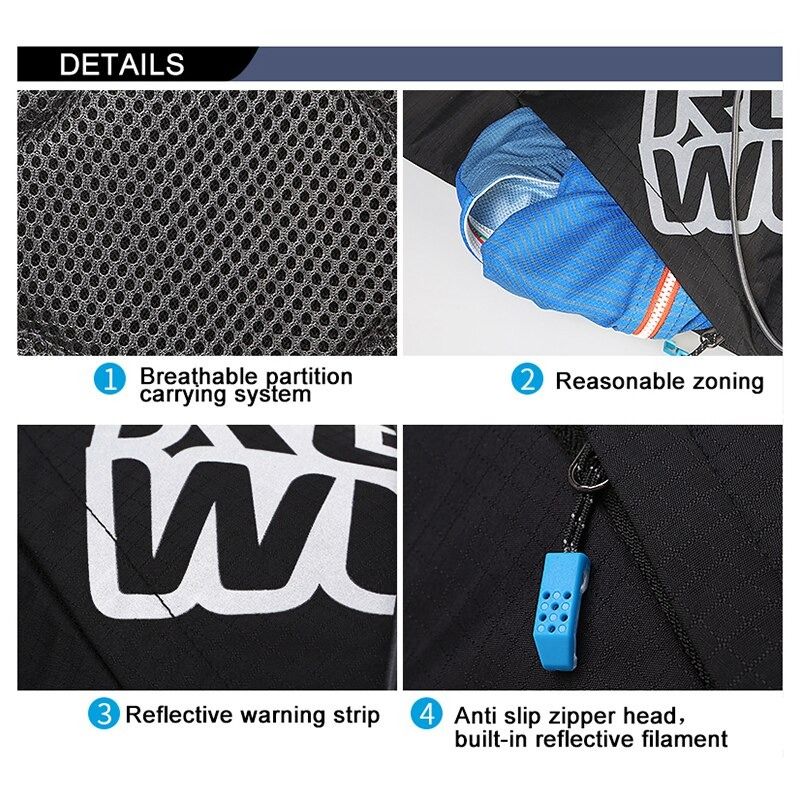 เป้น้ำพร้อมถุงน้ำปั่นจักรยาน เดินป่า ROSWHEEL พิเศษ แถมฟรีถุงน้ำ