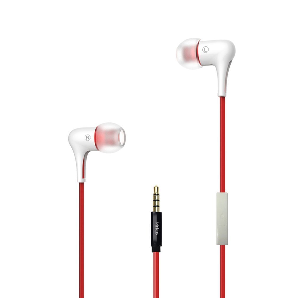 ขาย หูฟัง MRice E300A หูฟัง In-ear แฟชั่น มีไมค์ในตัว รองรับ Smartphone เสียงดีมาก มาพร้อมไดรเวอร์แบบ CCAW และสายสามเหลี่ยมแบบใหม่ไม่พันกัน