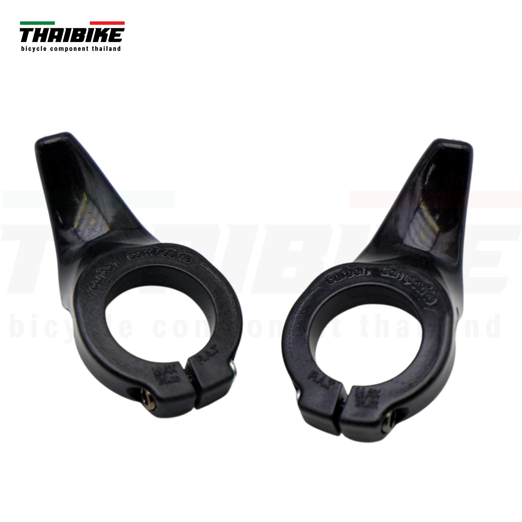 บาร์เอนคาร์บอนแบบสั้น สำหรับติดแฮนด์จักรยานด้านใน