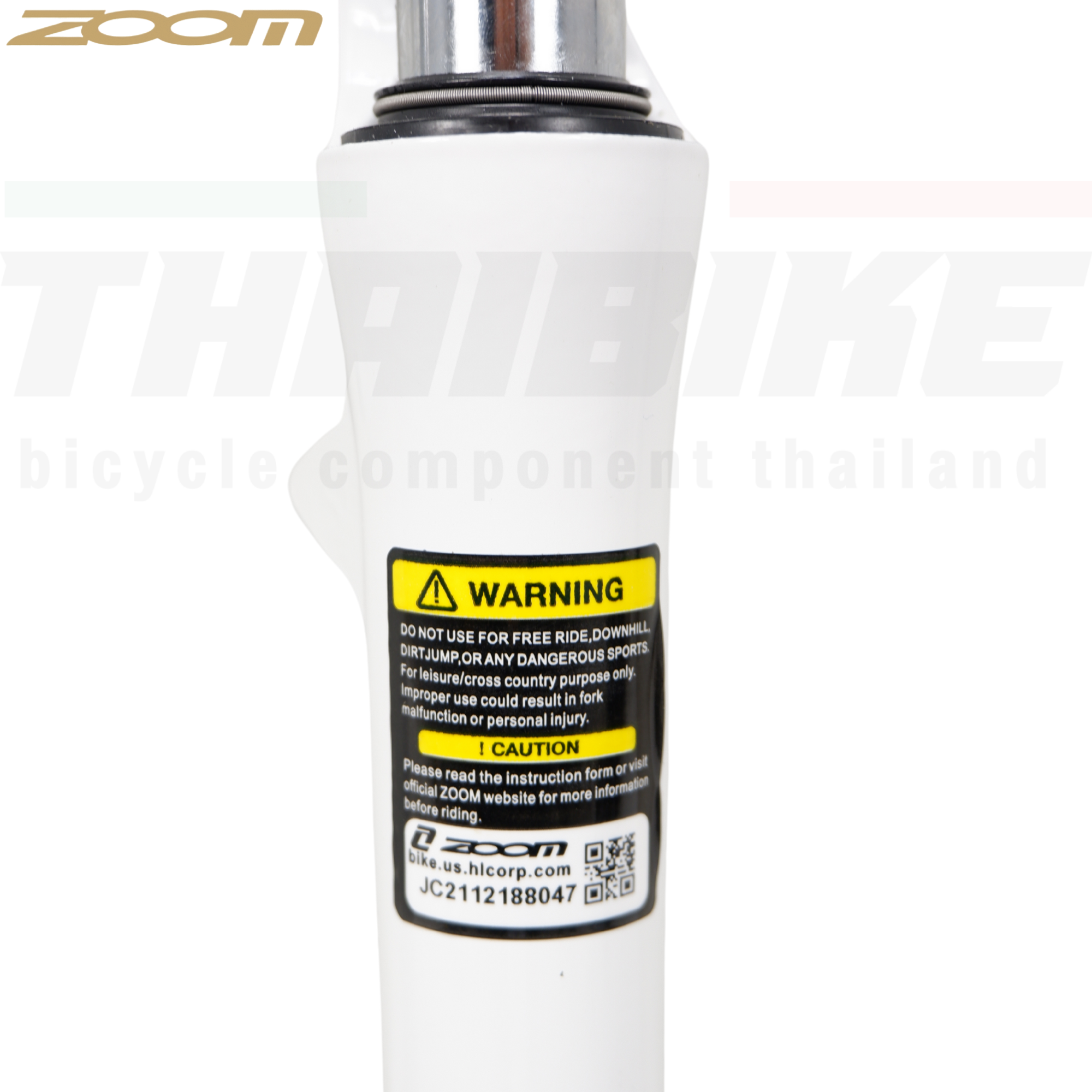 โช๊คจักรยาน 26 นิ้ว ZOOM สำหรับ V-Brake 1-1/8" MTB Suspension