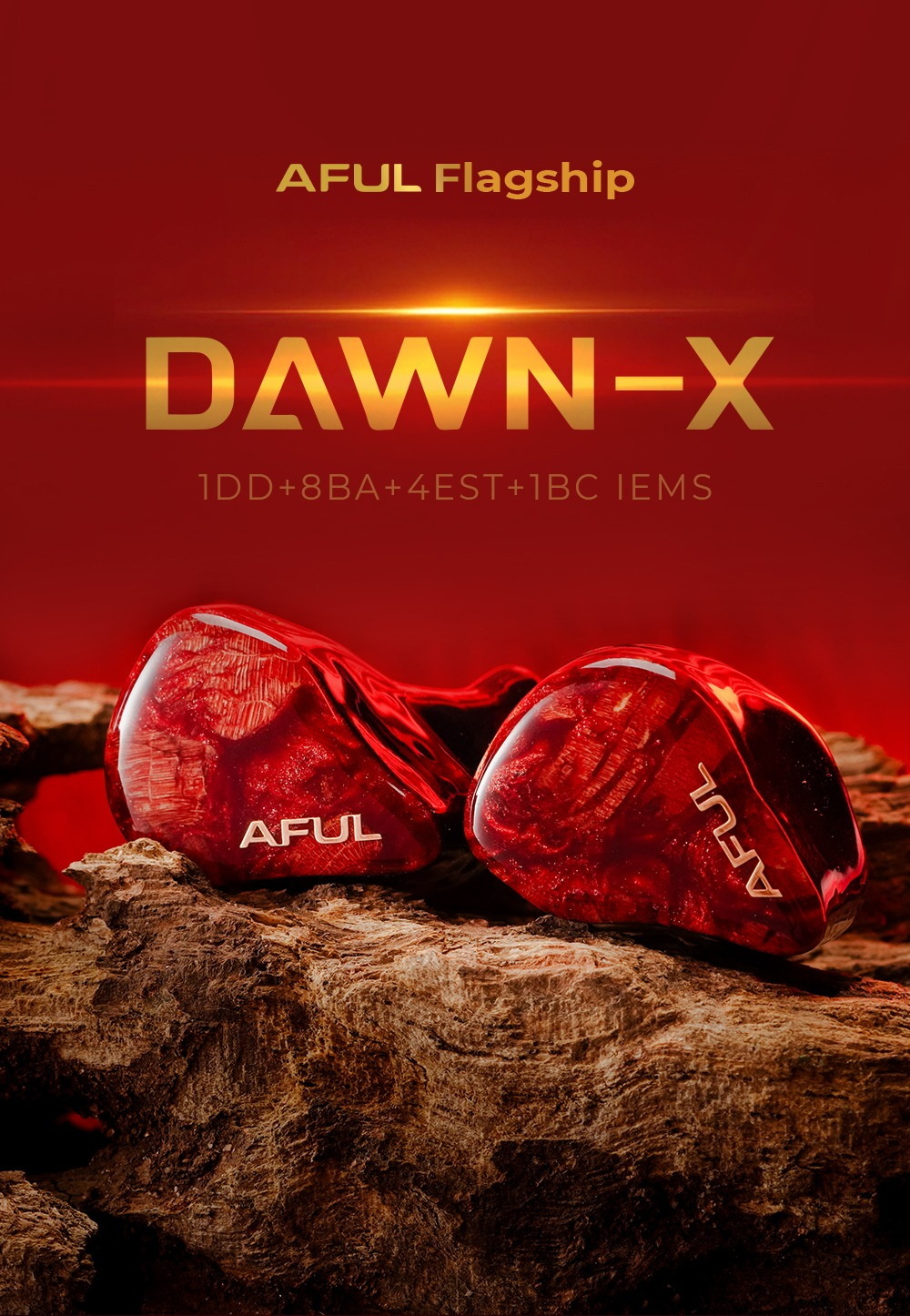AFUL DAWN-X หูฟัง IEMs 14 ไดรเวอร์ 1DD+8BA+4EST+1BC เรือธงรุ่นล่าสุด ประกันศูนย์ไทย