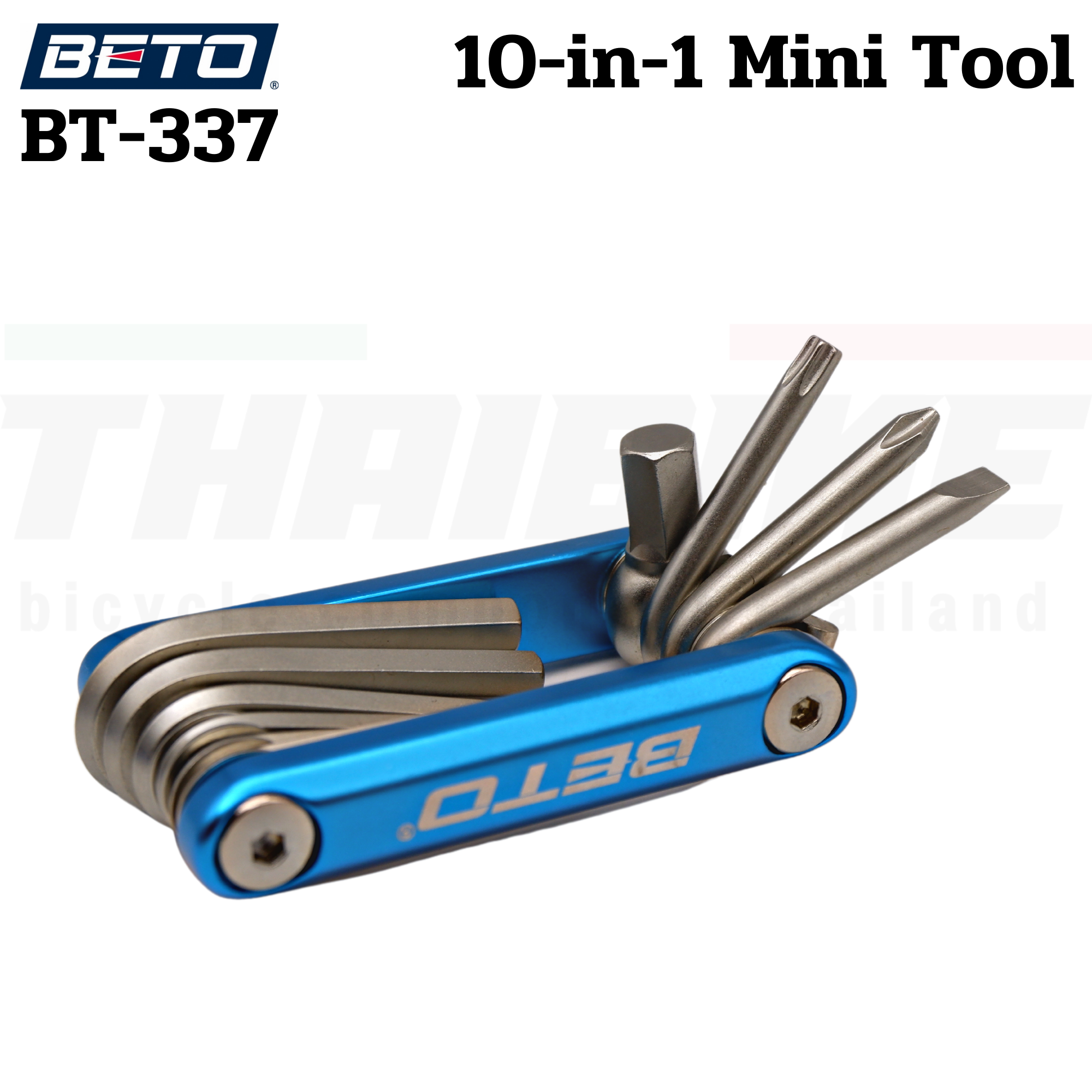 เครื่องมือพกพาสำหรับจักรยาน BETO BT-337 m.10 function