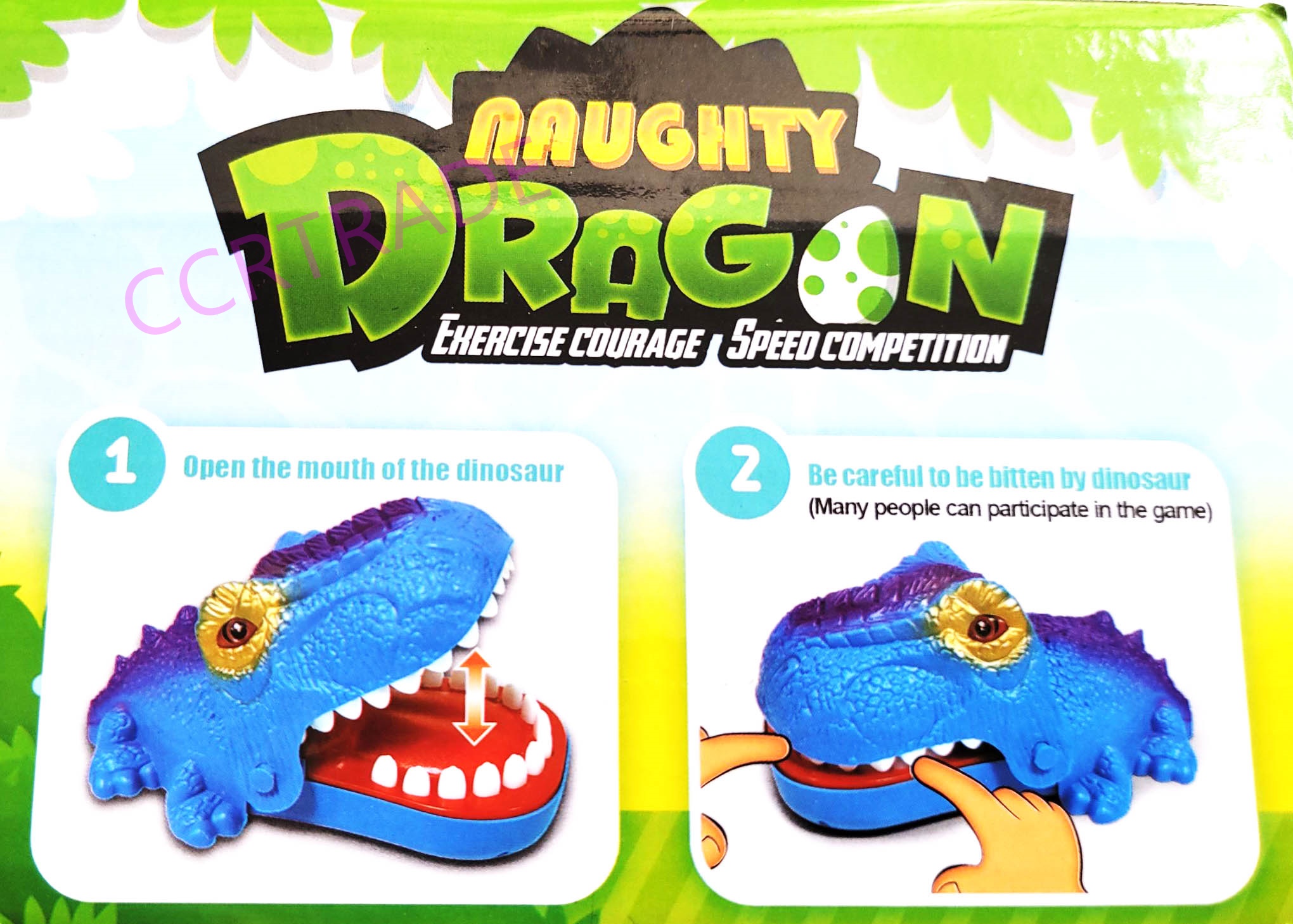 มังกรสีสดงับนิ้วกล่อง 15x21 ซม.(1x3)