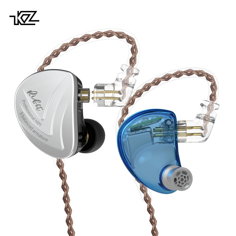 ขาย KZ AS16 สุดยอดหูฟัง Pure Balanced 8 ไดร์เวอร์ (8BA) ถอดสายได้