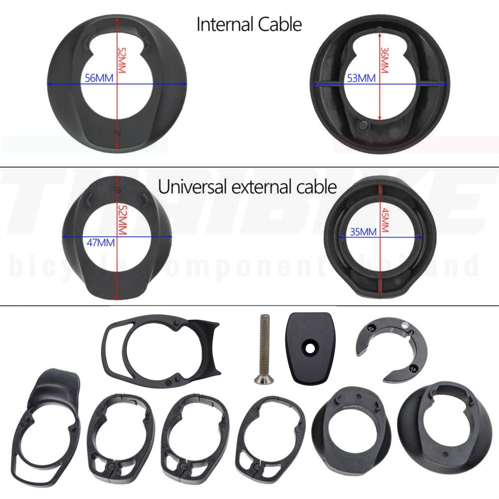 แฮนด์จักรยานเสือหมอบคาร์บอน อินทริเกตุ RPANTAHI รุ่น PRO เมดอินไต้หวัน