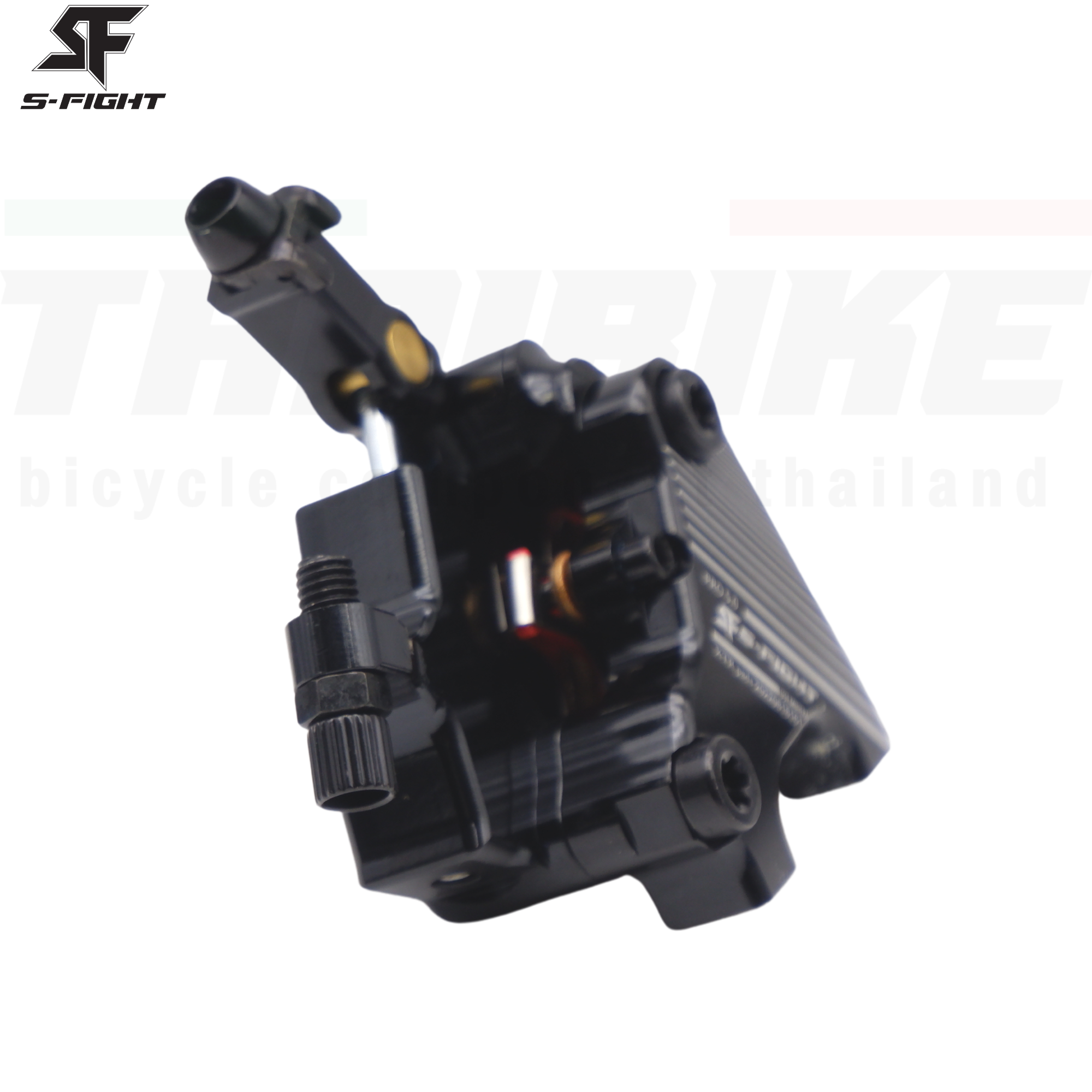ปั๊มดิสเบรกน้ำมันจักรยาน ไฮดรอลิคแบบสายดึง จาก S-FIGHT รุ่น PRO 5.0 รุ่นใหม่