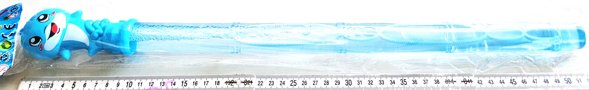 กระบองเป่าฟองจัมโบ้ โลมาถุงเดี่ยว 54 ซม.(งานห้าง)