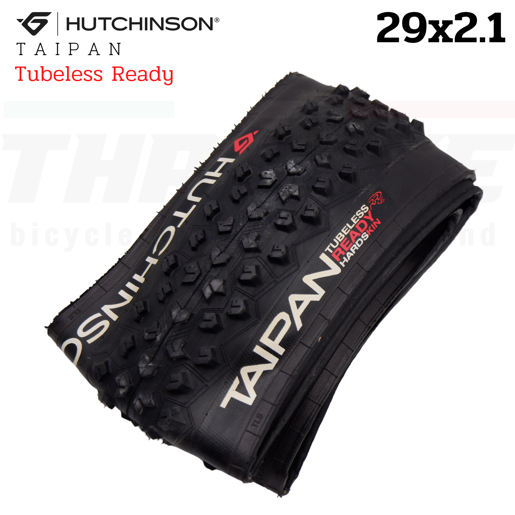 ยางนอกจักรยานขอบพับเสือภูเขา HUTCHINSON TAIPAN 26X2.1 27.5X2.1 29X2.1 TUBELESS