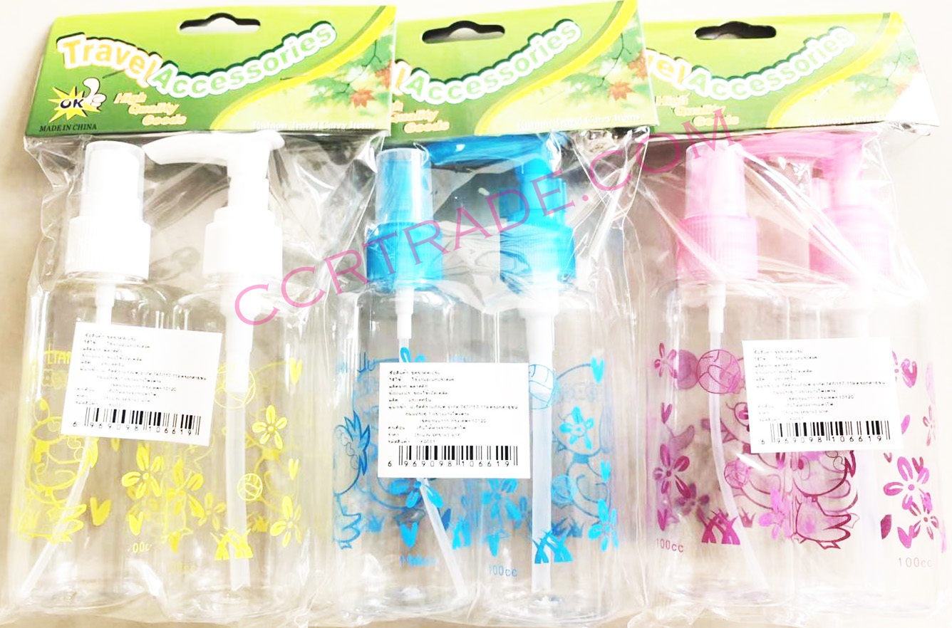 ขวดปั้ม+ขวดสเปร์ย 100 ML.