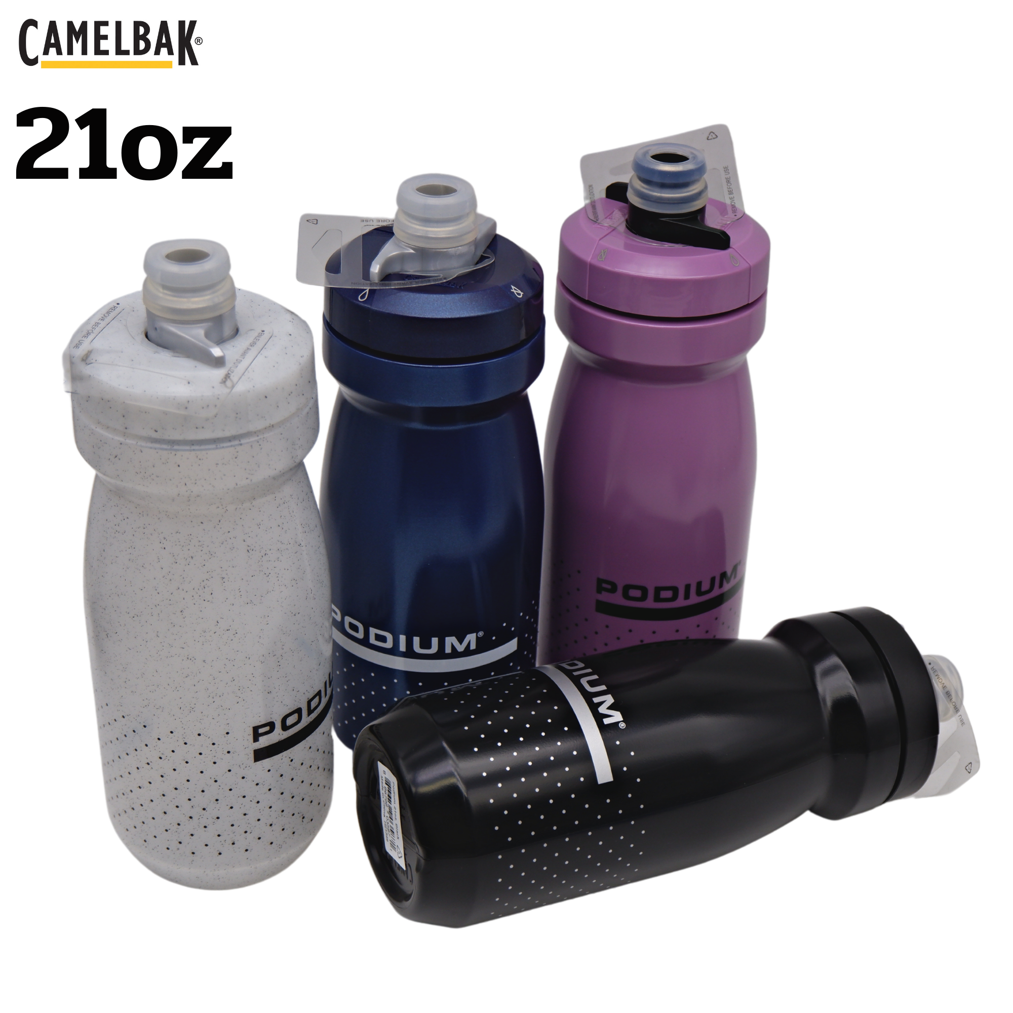ขวดน้ำปั่นจักรยานของแท้ เดินป่า CAMELBAK PODIUM 21OZ/24OZ